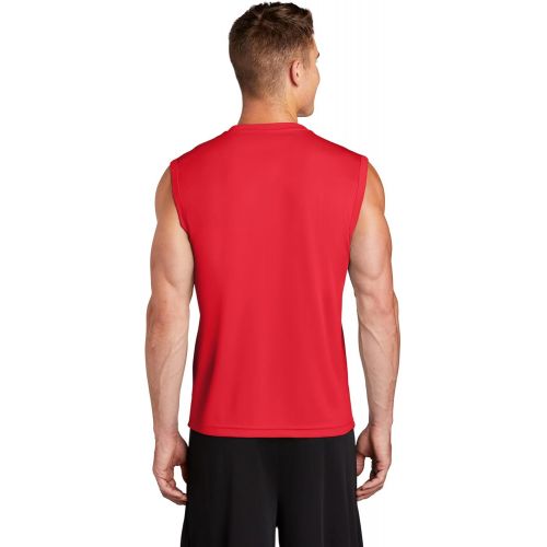  DRIEQUIP Mens Sleeveless Moisture Wicking Muscle T-Shirts. XS-4XL