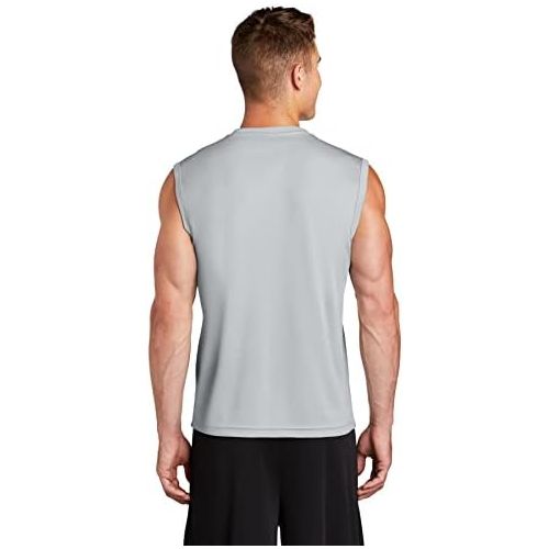  DRIEQUIP Mens Sleeveless Moisture Wicking Muscle T-Shirts. XS-4XL