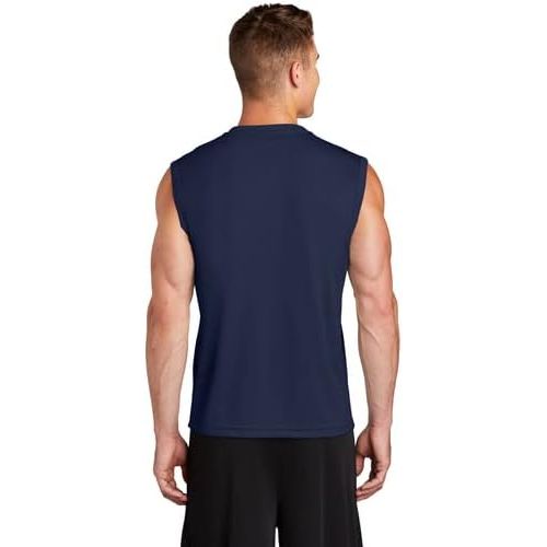  DRIEQUIP Mens Sleeveless Moisture Wicking Muscle T-Shirts. XS-4XL