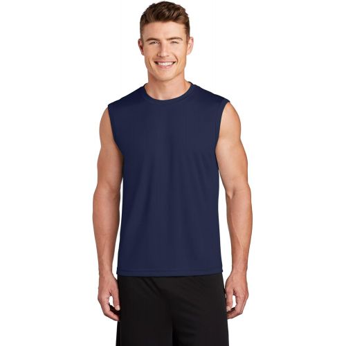  DRIEQUIP Mens Sleeveless Moisture Wicking Muscle T-Shirts. XS-4XL