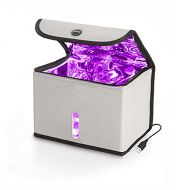 Drive Auto PRODUCTS Drive Auto UV Light Sanitizer Box - Mobile Ultraviolet Disinfection Bag Kills 99.9% of Germs & Bacteria on Mask, Phone, Keys, Money - Portable, USB Powered UVC Sterilizer Cabinet w