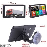 [아마존베스트]DRIVE-TECH 5.5 Inch Navigation Device Drive-5.5 with Magnetic Holder for Trucks, Cars, Motorhomes and Camping. Android 6.0. Bluetooth, Lane Assistant. AV-IN, Model with 1GB RAM and 1280x720px