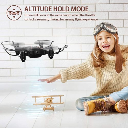  [아마존 핫딜]  [아마존핫딜]DROCON Drocon Foldable Mini RC Drone for Kids, Portable Pocket Quadcopter with Altitude Hold Mode, 3D Flips, Headless Mode and One-Key Take-Off/Landing, Easy to Fly for Beginners and Make