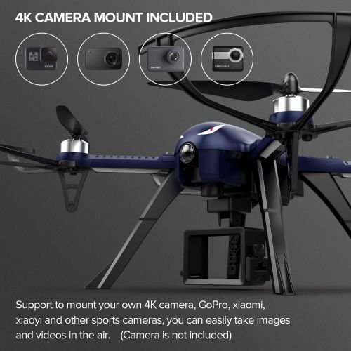  [아마존핫딜][아마존 핫딜] DROCON Bugs 3 Powerful Brushless Motor Quadcopter High Speed Flying Gopro Drone for Adults and Hobbyilists, Blue