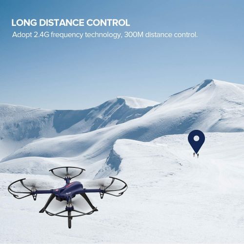 [아마존핫딜][아마존 핫딜] DROCON Bugs 3 Powerful Brushless Motor Quadcopter High Speed Flying Gopro Drone for Adults and Hobbyilists, Blue