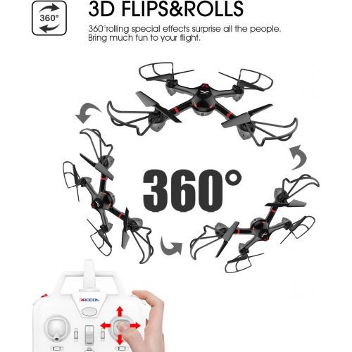  [아마존핫딜][아마존 핫딜] DROCON Drone for Beginners X708W Wi-Fi FPV Training Quadcopter with HD Camera Equipped with Headless Mode One Key Return Easy Operation