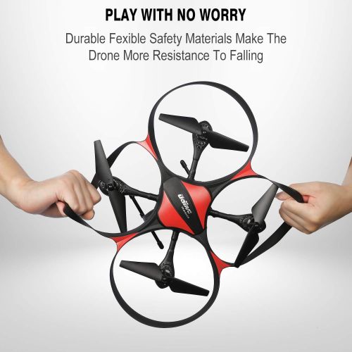  [아마존핫딜][아마존 핫딜] [Upgraded Big Size] DROCON Drone with Camera,720P 120°FOV FPV Real-time Video, Quadcopter Designed for Beginners with a 15-min Flight Time Modular Battery, Altitude Hold, 4GB TF Ca