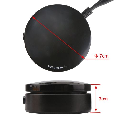  [아마존베스트]3.5mm Computer Volume Control Switch, DROK PC Speaker Headset Audio Volume Controller Headphone Sound Switchable Giant Volume Adjuster Knob with 3.5 mm Microphone Interface and 5 F