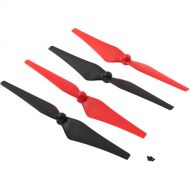 DROMIDA Prop Set for Ominous FPV Quadcopter (4-Pack, Red/Black)