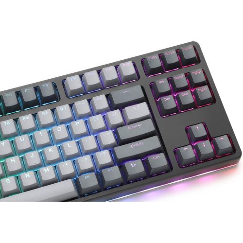  Drop CTRL High-Profile Mechanical Keyboard ? Tenkeyless TKL (87 Key) Gaming Keyboard, Hot-Swap Switches, Programmable, Backlit RGB LED, USB-C, Doubleshot PBT, Aluminum (Black, Cher