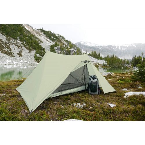  Drop + Dan Durston X-Mid Tent ? Ultralight, Double Walled, Backpacking and Thru Hiking Shelter, Simple Pitch, Fully Waterproof, Supported by Trekking Poles