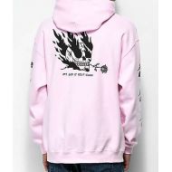 DROPOUT CLUB INTL. X Heavyslime My God Pink Hoodie