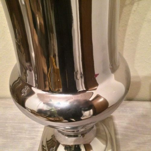  DRULINE Trumpet Ceramic Vase, Trumpet Vase, Decorative Vase, Flower Vase, Ceramic, Shabby Chic