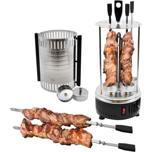  DRULINE Electric Tabletop Grill for Chicken / Gyros / Doner Kebab / Shashlik