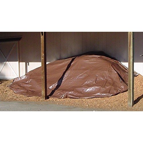  16x20 Multi-Purpose Silver/Brown Heavy Duty DRY TOP Poly Tarp (16x20)