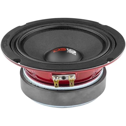  [아마존베스트]DS18 PRO-X6MSE Loudspeaker - 6.5, Midrange, Sealed Basket, 450W Max, 225W RMS, 8 Ohms - Premium Quality Audio Door Speakers for Car or Truck Stereo Sound System (1 Speaker)