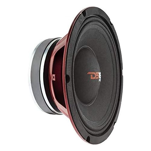  [아마존베스트]DS18 PRO-X10MBASS Loudspeaker - 10, Midbass, Red Steel Basket, 800W Max, 400W RMS, 8 Ohms - Premium Quality Audio Door Speakers for Car or Truck Stereo Sound System (1 Speaker)