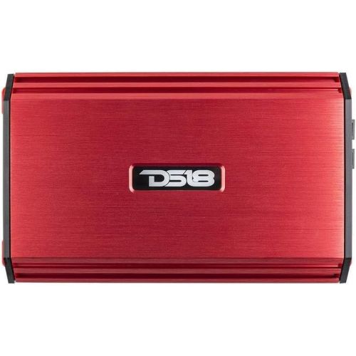  DS18 S-1200.4/RD Car Audio Amplifier ? 4 Channel, Full Range, Class Ab, 1200 WATTS (Red)