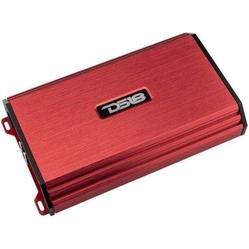  DS18 S-1200.4/RD Car Audio Amplifier ? 4 Channel, Full Range, Class Ab, 1200 WATTS (Red)