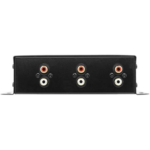  DS18 XM3 Two-to-Three Way Electronic Car Audio Crossover with Remote Control - 2 to 3 Way Active Crossover Car Audio