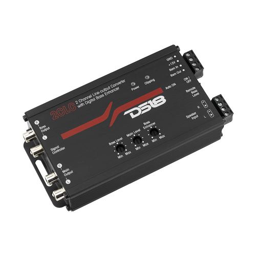  DS18 2CLC 2 Channel Line Output Converter Car Audio with Digital Bass Enhancer