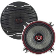 DS18 EXL-SQ4-4-Inch 3-OHMS High Sound Quality Coaxial Speaker - Sleek Compact Design with Chrome Finish - Superior Bass Response - 260 WATTS Max - Set of 2
