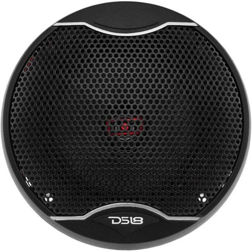  DS18 EXL-SQ4-4-Inch 3-OHMS High Sound Quality Coaxial Speaker - Sleek Compact Design with Chrome Finish - Superior Bass Response - 260 WATTS Max - Set of 2