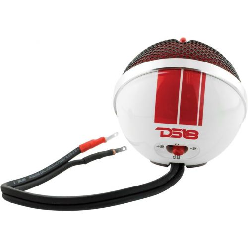  DS18 SQTW Tweeter 1.10-inch 120 Watts Max Silk Dome Neodymium Tweeter Sound Quality with 3M VHB Mounting Tape, Built-in Attenuation Switch (+20-2) - Set of 2 (Black & Red)