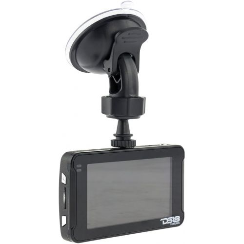  DS18 EAGLE Rearview Mirror with 4.3 HD LCD Display & Built-In 1080P Dash Cam Recorder & Reverse Camera