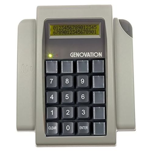  DSI Genovation Mini Term 910: 20 Key Mechanical including 8 Relegendable Keys, 2 ines LCD USB