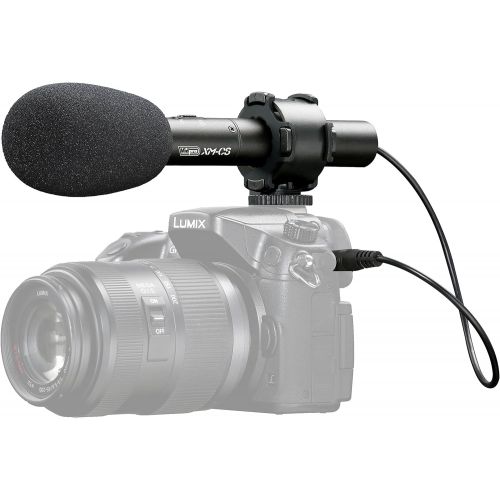  Synergy Digital JVC GR-D746 Camcorder External Microphone Vidpro XM-CS Condenser Stereo XY Microphone Kit for DSLR’s, Video camcorders and Audio recorders - with a Pack of 4 AA NiMH Rechargable Ba