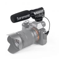 Saramonic SR-M3 Mini Directional Condenser Microphone with Integrated Shockmount, Low-Cut Filter & +10dB Audio Gain Switches for DSLR Cameras & Camcorders