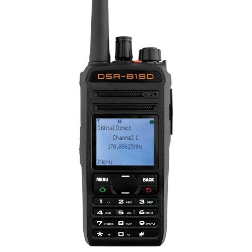  DSR Pro Fully Programmable DCSCTCSS, DSR Dual Band 16 Channel UHF DPMR Two-Way Radio