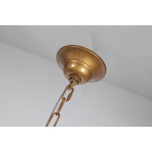  DST Dst Bronze Finish Three Light Pendant Lantern Light Fixture or Chandelier Ceiling Light for Hall,Foyer, Kitchen Island, Dining Room Length 43cm/16.93 Width 43cm/16.93 Height 63.5cm