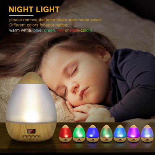  DSTANA Night Light Star Moon Projection Lamp,Star Light Projector 360 Degree Rotating with Timer Auto Shut-Off...