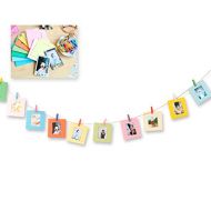 DSstyles 10 Pcs Paper Photo Frame Set for Fujifilm Instax Polaroid Mini 8, Mini 7S, Mini 25, Mini 50S, Mini 90 Instant Camera Films