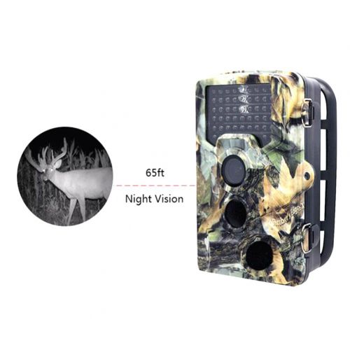  DSstyles 2.4 Inch 16MP 1080P PIR Sensor Wildlife Hunting Camera IP56 Waterproof 0.2s Trigger Time Action Camera