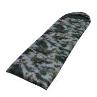 DSstyles Camping Single Sleeping Bag Camouflage Keeping Warm Thick for Outdoor