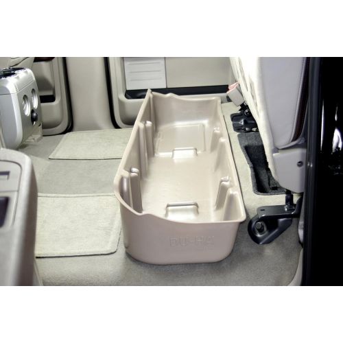  DU-HA Under Seat Storage Fits 09-14 Ford F-150 SuperCrew without Subwoofer, Black, Part #20075