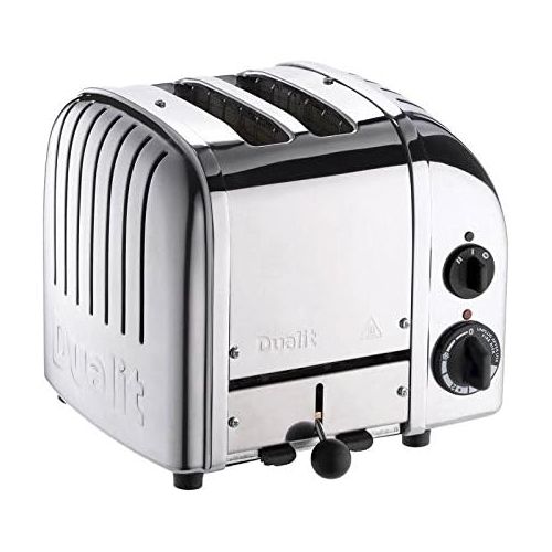  Dualit Classic NewGen Vario 2 Toaster, silber poliert handgefertigt
