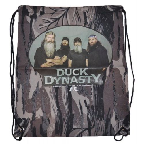  DUCK DYNASTY Duck Dynasty A&E cinch drawstring sling bag