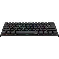 [아마존베스트]Ducky One 2 Mini RGB LED 60% Double Shot PBT Mechanical Keyboard (Cherry MX Silent Red)