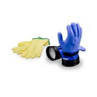 DUI Zip Gloves Heavy Duty Dry Suit Gloves with Liners