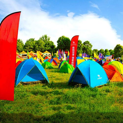  DULPLAY Familie Campingzelt, 3 Person Regendichte Instant Kuppel Zelt Automatisches Pop-up Wasserabweisend Fuer Den Sommer Im Freien