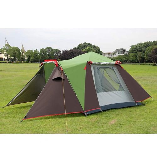  DULPLAY 8 Person Automatic Family Camping Tent, 4 Season Big Space Pop Up Backpacking Dome Beach Waterproof for Outdoor Family Camping