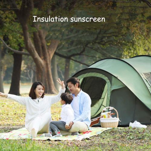  DULPLAY Instant Waterproof Family Tent, Automatic Pop Up Tents for Outdoor Sports Durable Dome Tent Camping Hiking Travel Beach