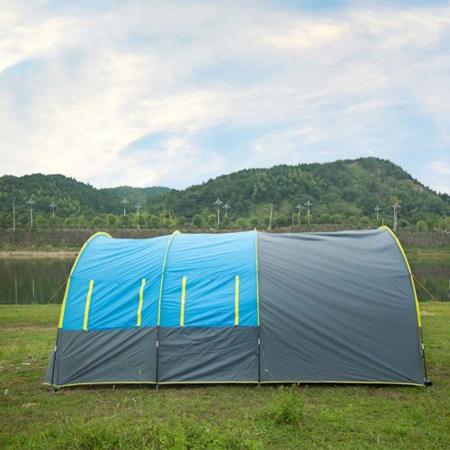  DULPLAY 10 Person Waterproof Dome Tent,Tent for Camping Automatic Pop Up Double Layer Large Space for Outdoor Family Camping