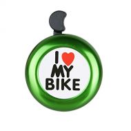 DUNCHATY I Like My Bike Bell - Bicycle Bell - Loud Aluminum Bike Horn Ring Mini Bike Accessories for Adults Men Women Kids Girls Boys Bikes