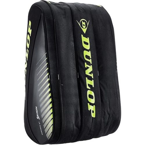  Dunlop Sports SX Performance 12-Racket Thermo Tennis Bag, Black/Yellow