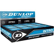 Dunlop Intro Squash Sports Entry Club Beginner Players Racquet Ball Box Of 12